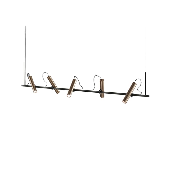 Spirit hanglamp - black/rose gold, s2000 - Light-Point