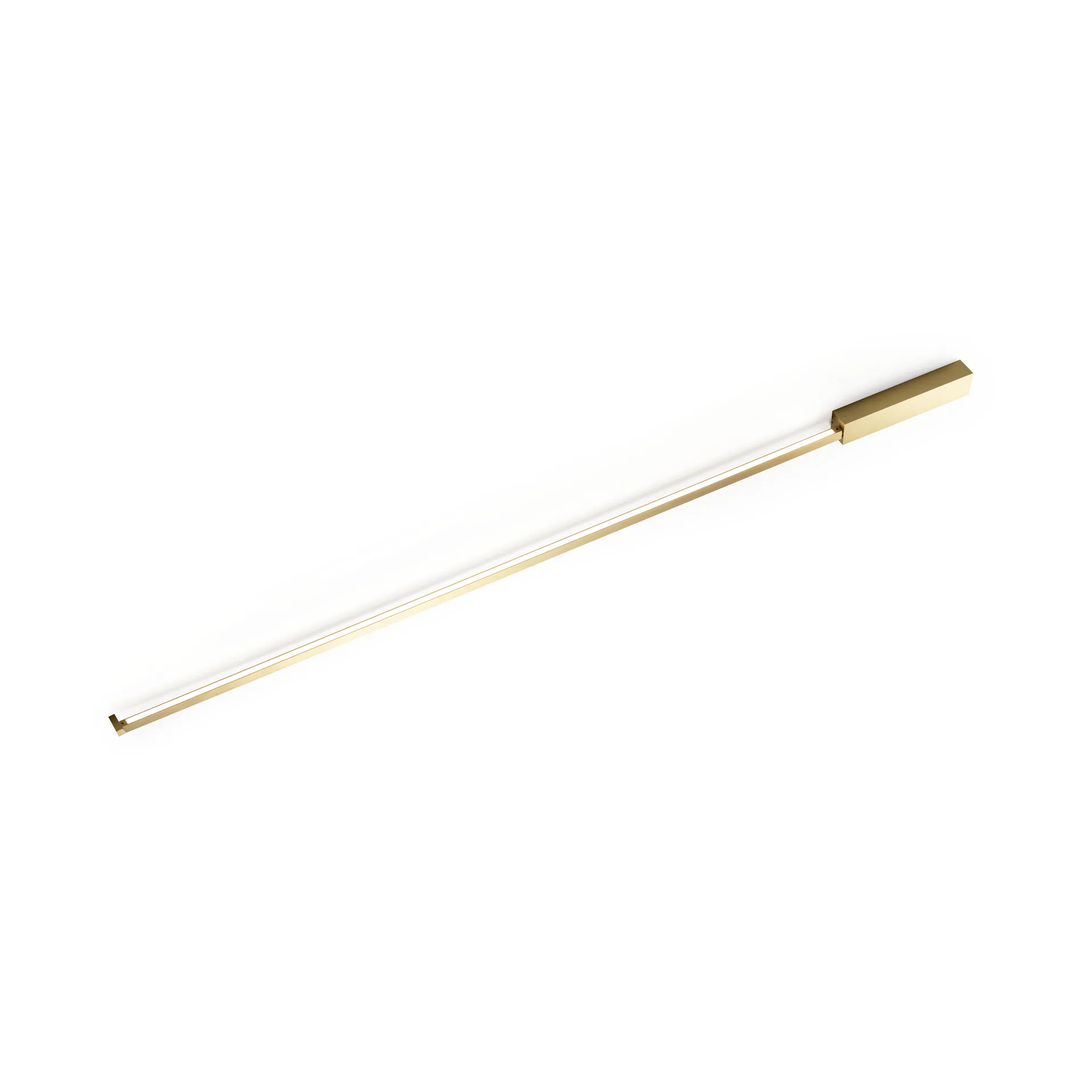 Stripe C/W wandlamp, Brass, 4x177 cm Light-Point