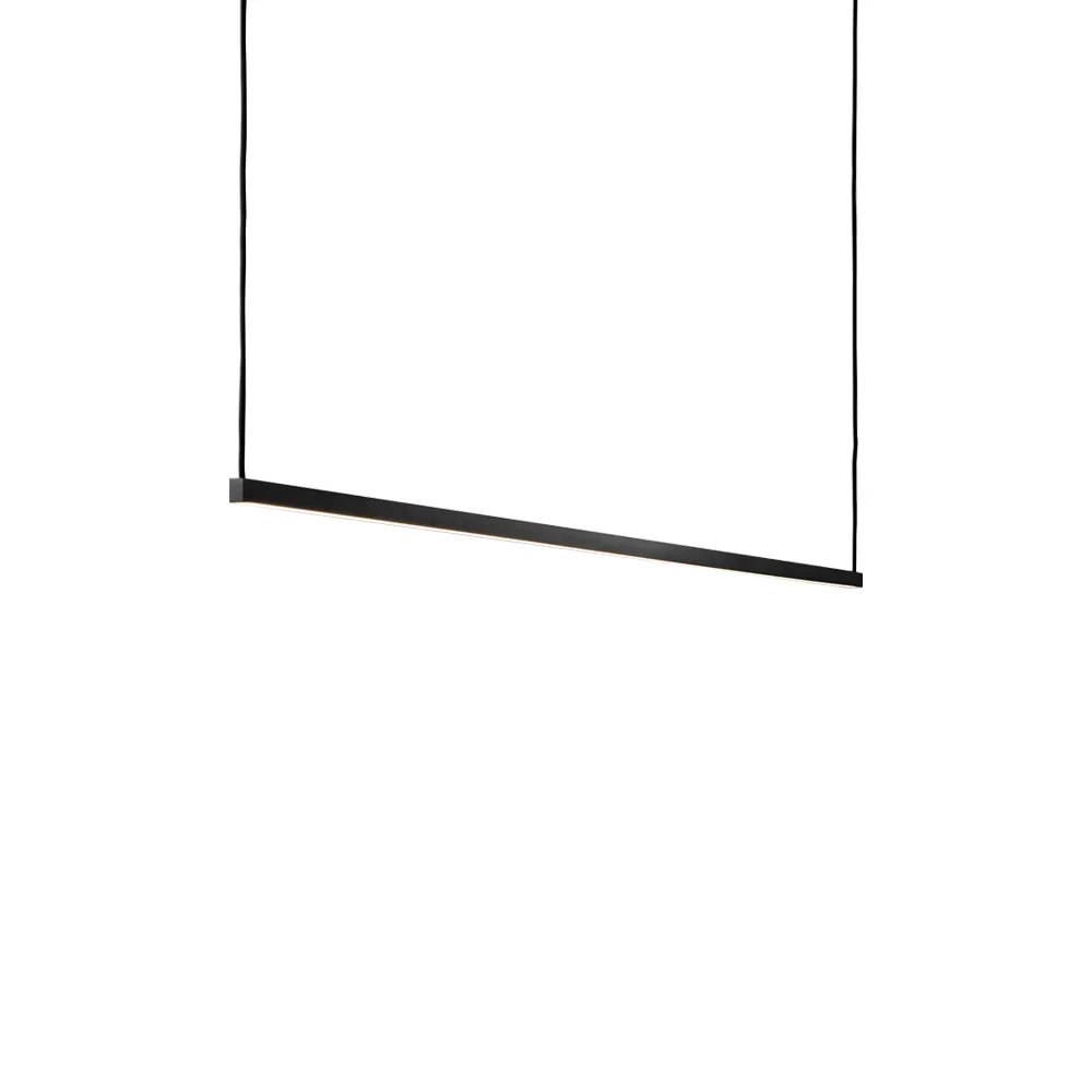 Stripe hanglamp, black, 1500 Light-Point