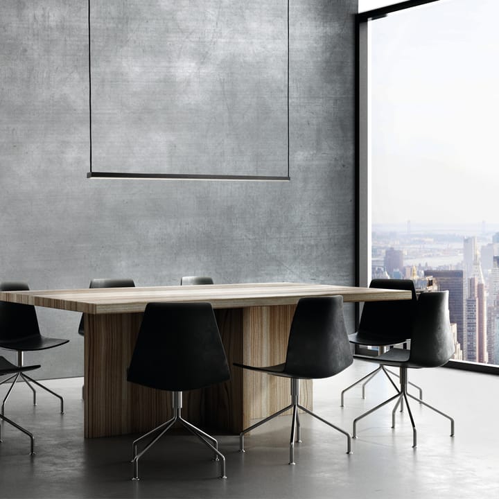 Stripe hanglamp, black, 1500 Light-Point