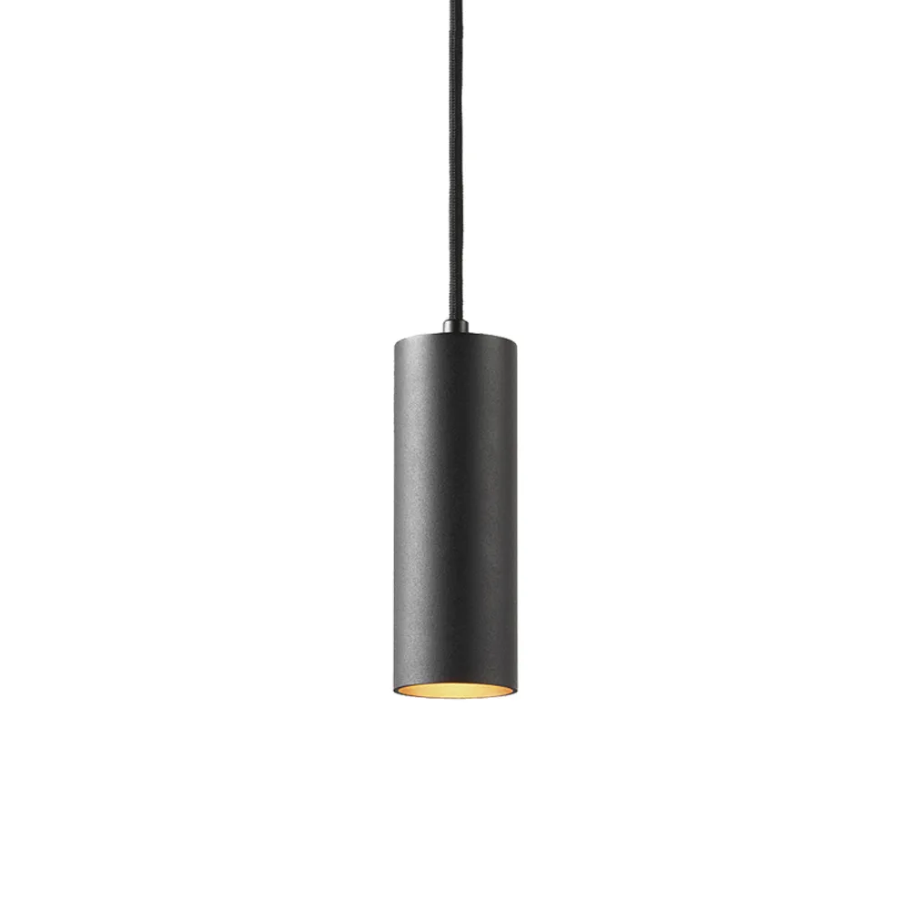 Zero S1 hanglamp, black/gold Light-Point