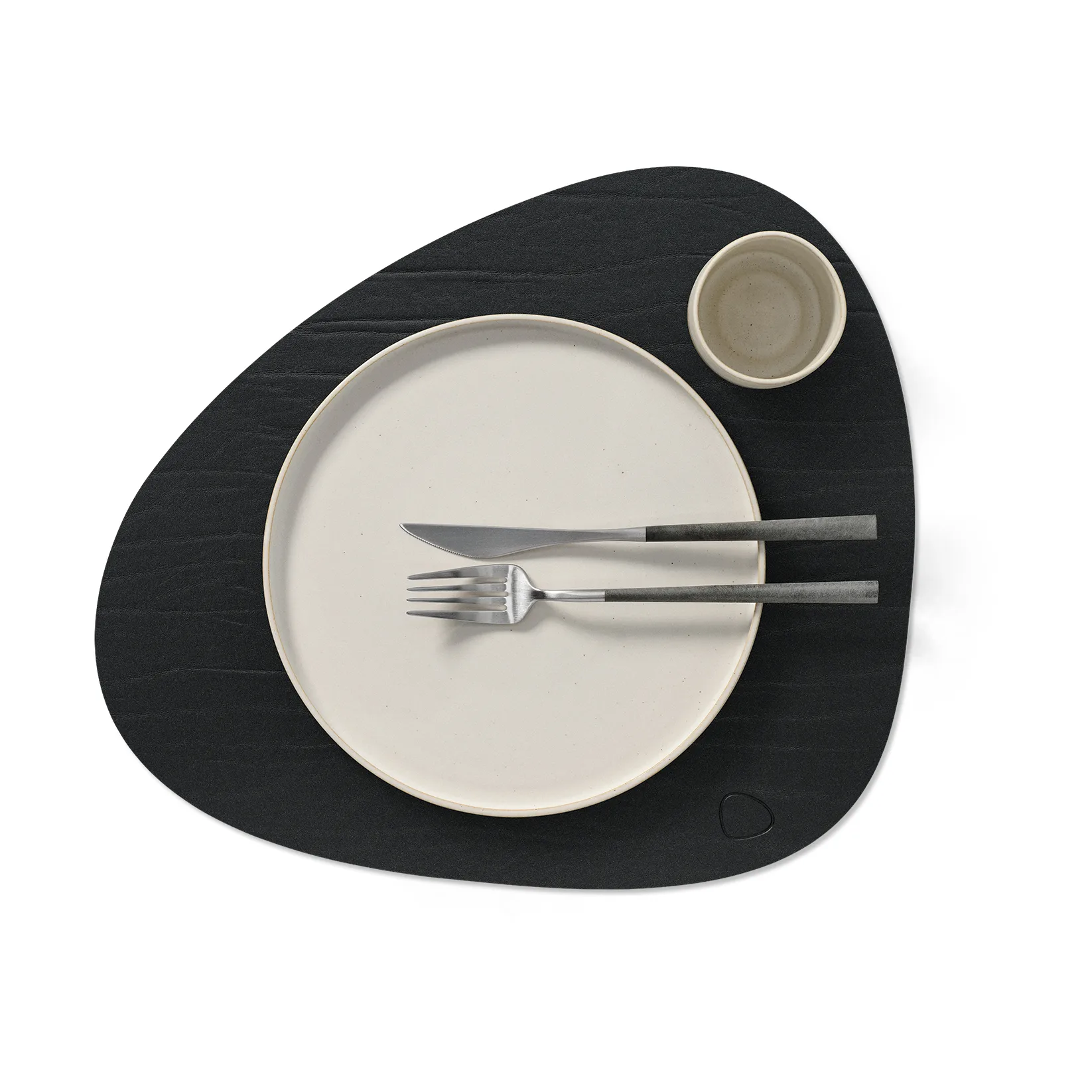 Buffalo placemat curve, zwart LIND DNA