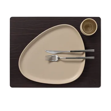 Buffalo placemat square - bruin - LIND DNA