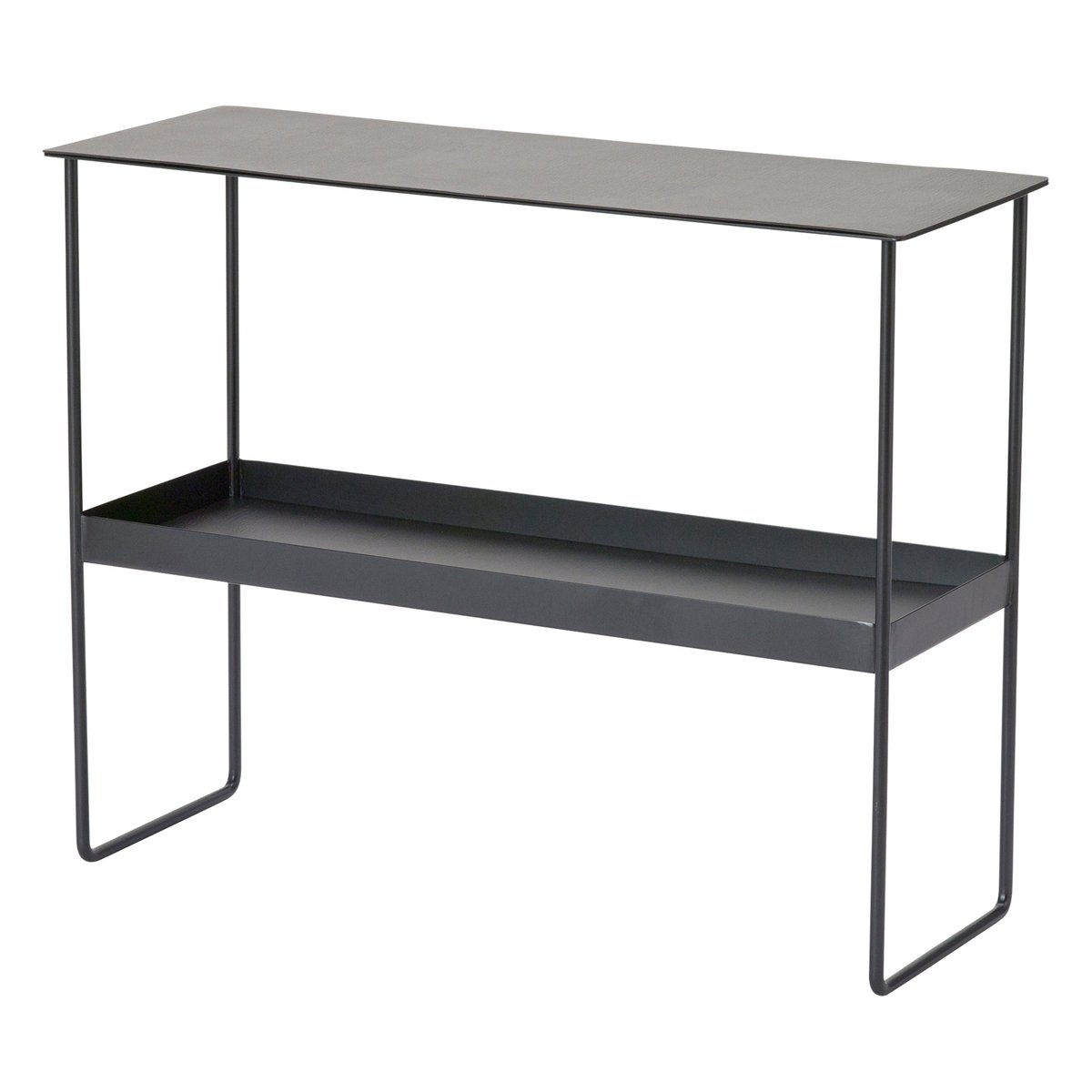 LIND DNA Console Bull bijzettafel 2 niveaus Black | Scandinavisch Interieur | Bijzettafels | Zwart