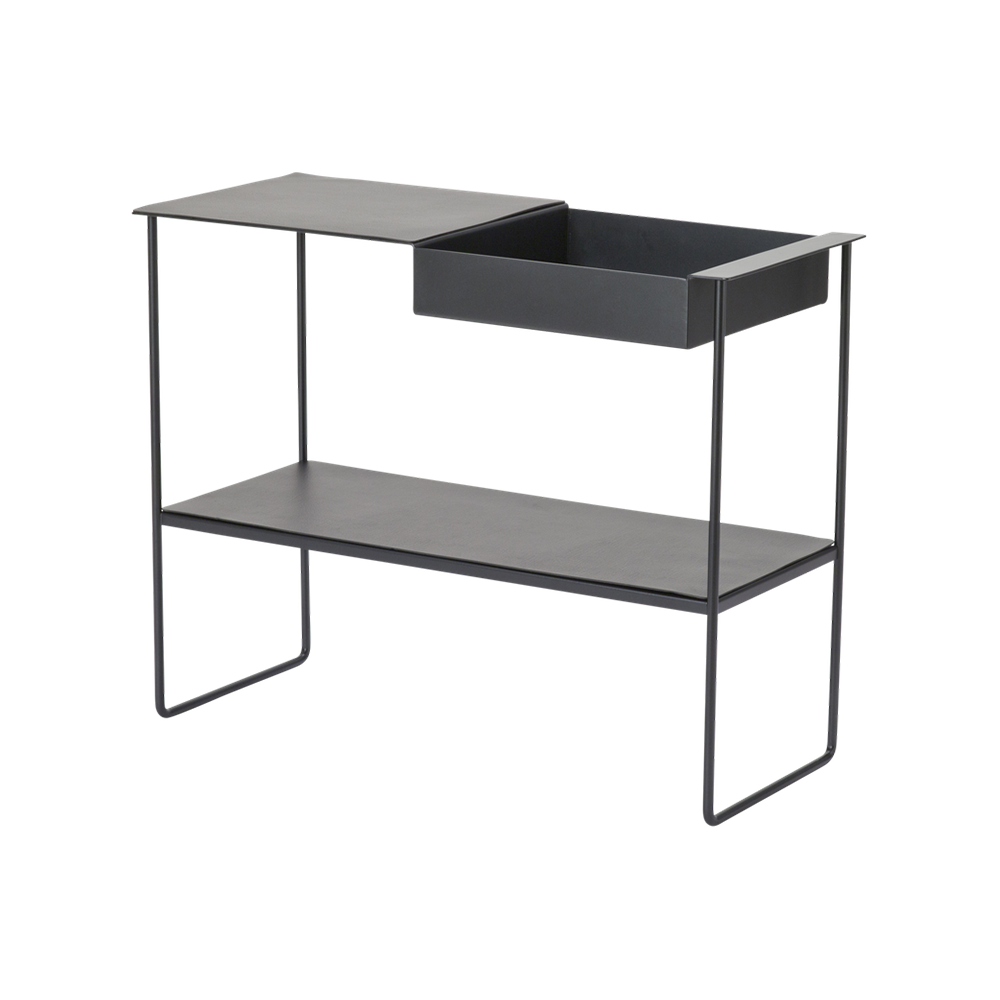 LIND DNA Console Bull Storage sidetable black | Scandinavisch Interieur | Bijzettafels | Zwart