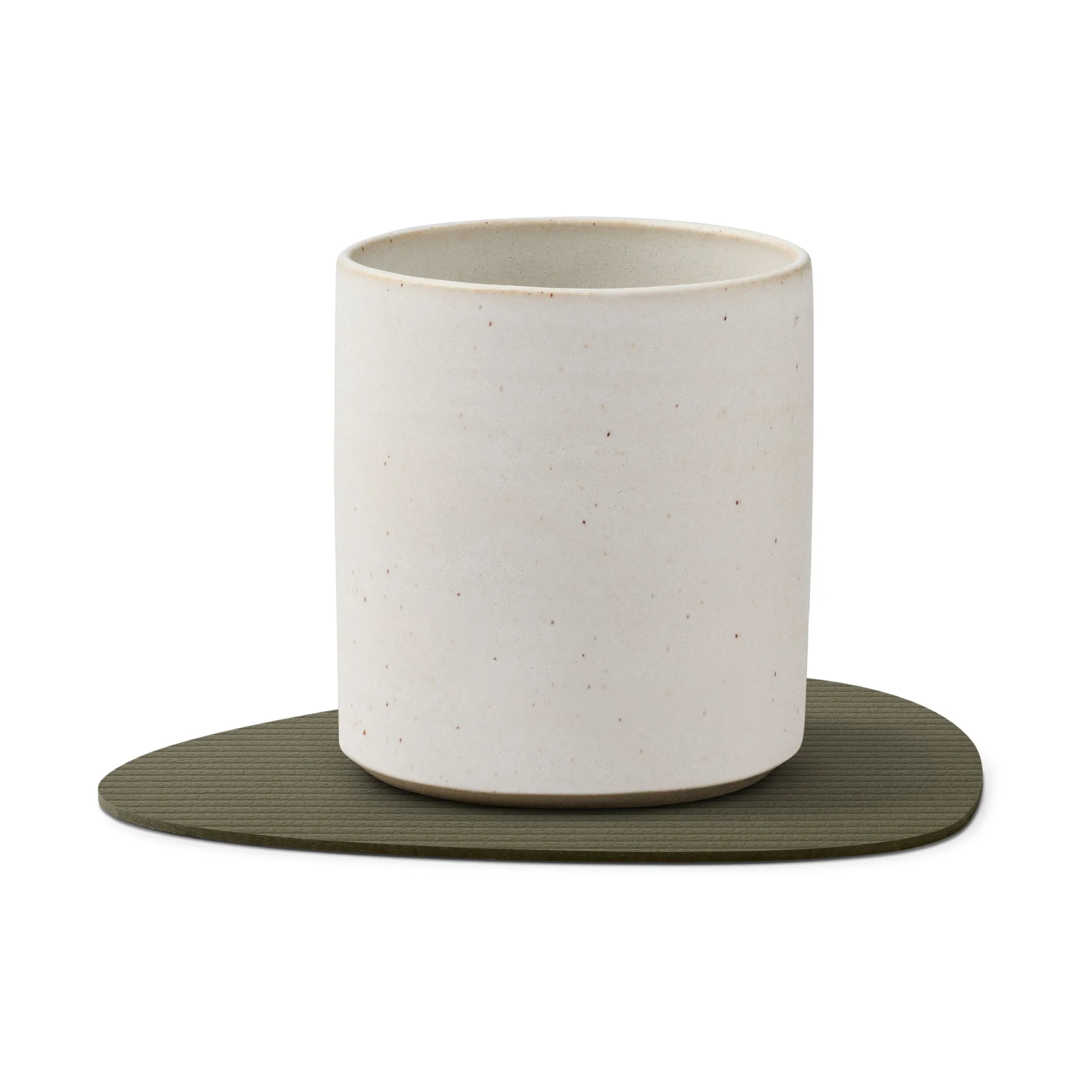 Corduroy onderzetter curve, Army Green LIND DNA