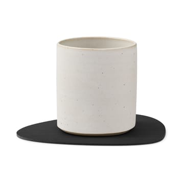 Corduroy onderzetter curve - Black - LIND DNA