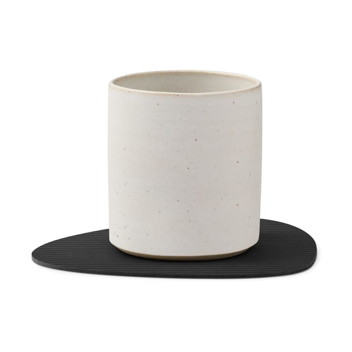 Corduroy onderzetter curve, Black LIND DNA