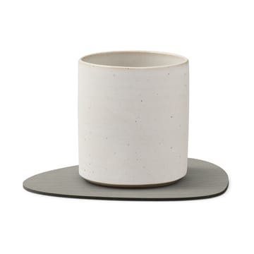 Corduroy onderzetter curve - Light Grey - LIND DNA