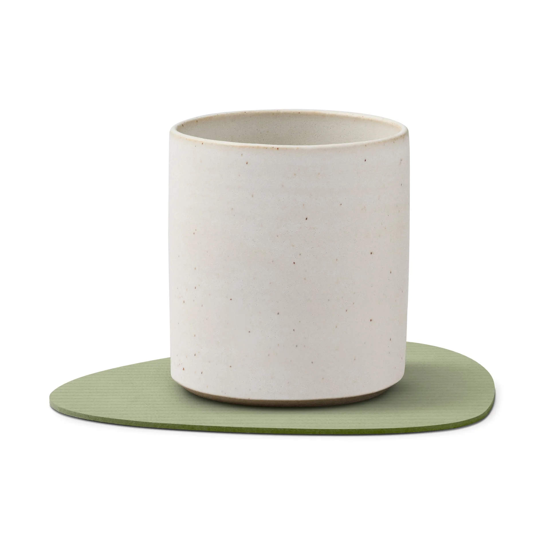 Corduroy onderzetter curve, Olive Green LIND DNA