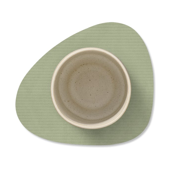 Corduroy onderzetter curve, Olive Green LIND DNA