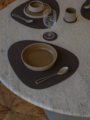 Corduroy onderzetter - Hazel, circle - LIND DNA