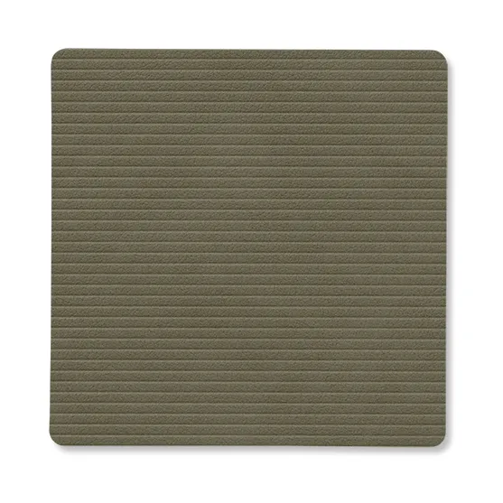 Corduroy onderzetter square, Army Green LIND DNA