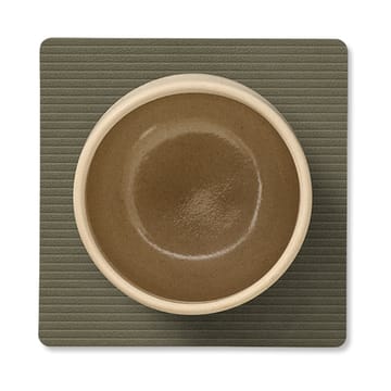Corduroy onderzetter square - Army Green - LIND DNA
