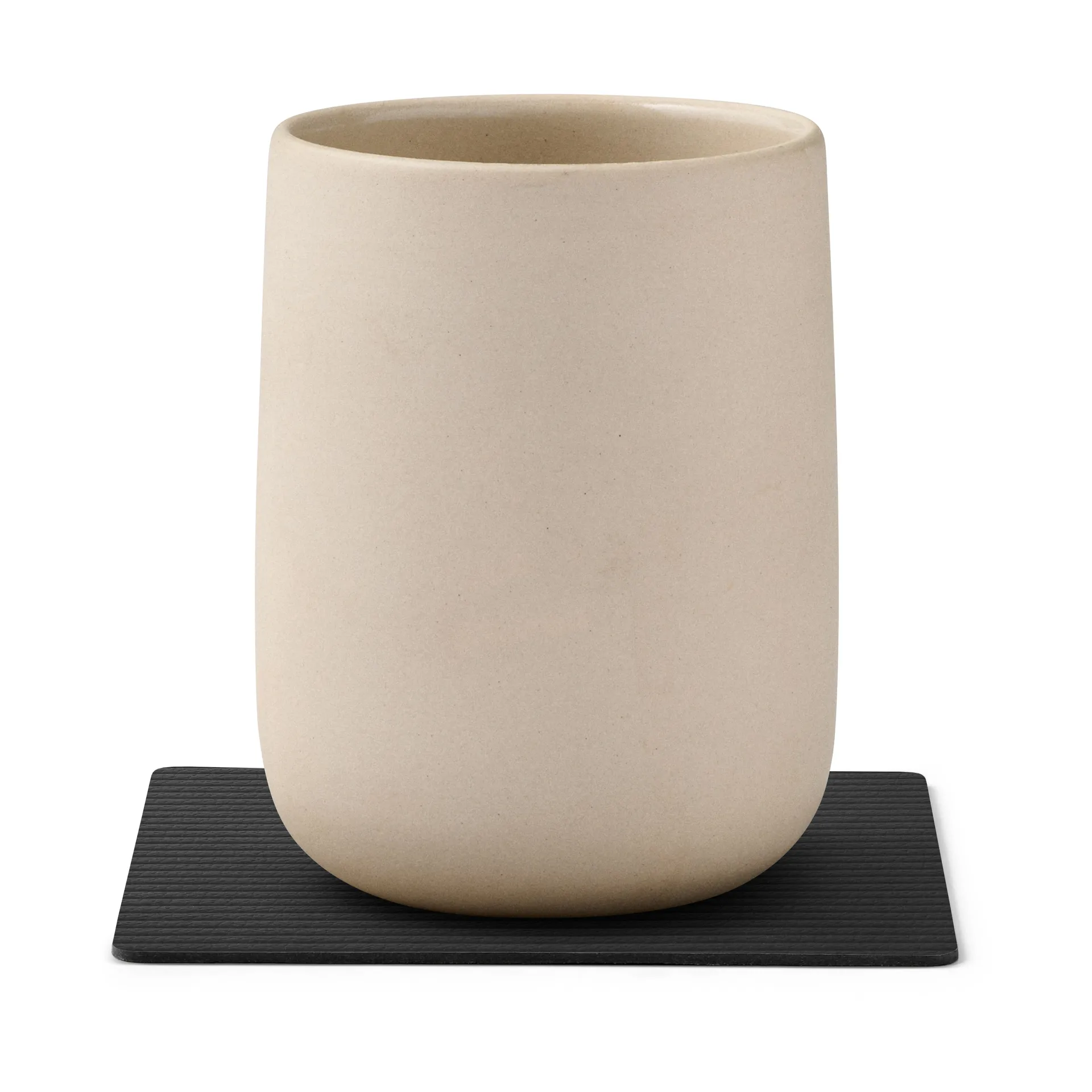 Corduroy onderzetter square, Black LIND DNA