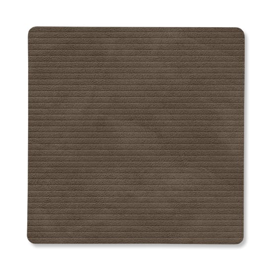 Corduroy onderzetter square - Caviar - LIND DNA