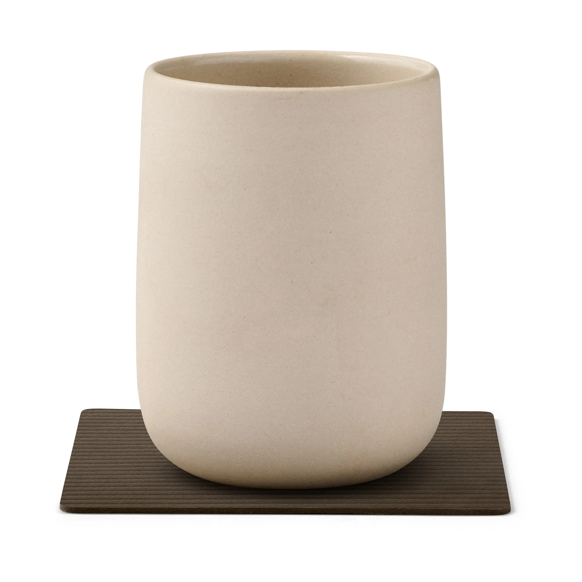 Corduroy onderzetter square, Caviar LIND DNA