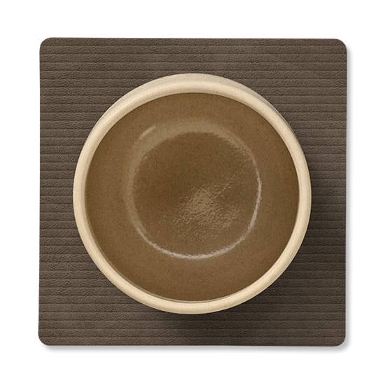 Corduroy onderzetter square, Caviar LIND DNA