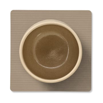 Corduroy onderzetter square - Clay Brown - LIND DNA