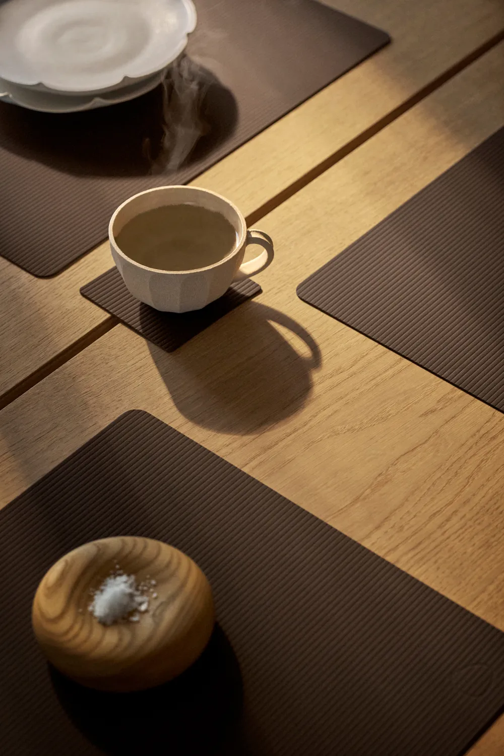 Corduroy onderzetter square, Hazel LIND DNA