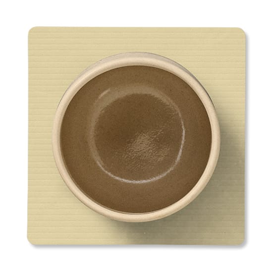 Corduroy onderzetter square, Lemon Sorbet LIND DNA