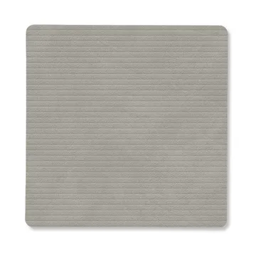 Corduroy onderzetter square - Light Grey - LIND DNA