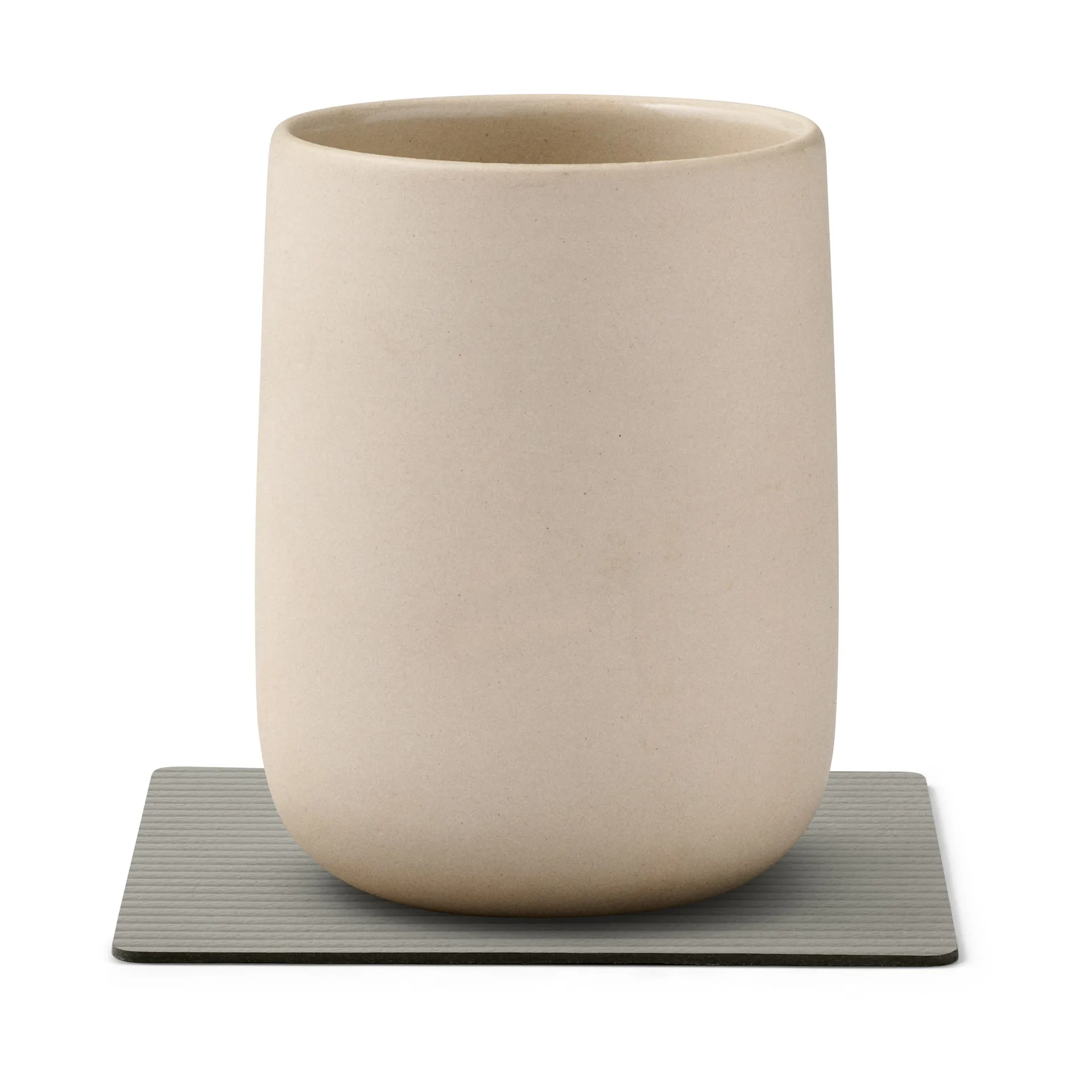 Corduroy onderzetter square, Light Grey LIND DNA