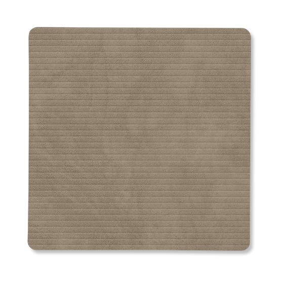 Corduroy onderzetter square - Nomad Grey - LIND DNA
