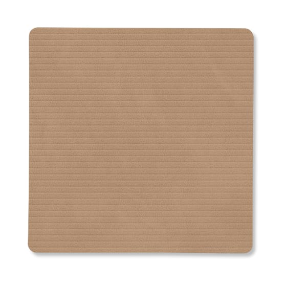 Corduroy onderzetter square - Nougat - LIND DNA