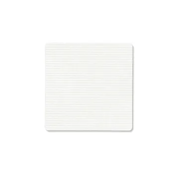 Corduroy onderzetter square - Pure white - LIND DNA