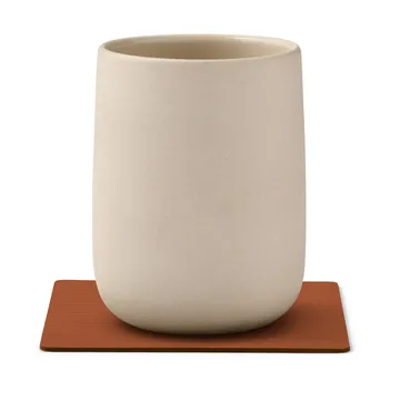 Corduroy onderzetter square - Rust - LIND DNA