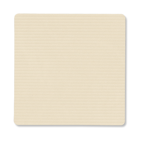 LIND DNA Corduroy onderzetter square Vanilla | Scandinavisch Interieur | Onderzetters | Wit