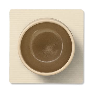Corduroy onderzetter square - Vanilla - LIND DNA