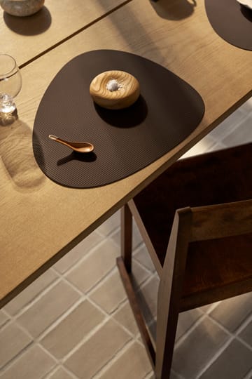 Corduroy placemat curve L - Hazel - LIND DNA
