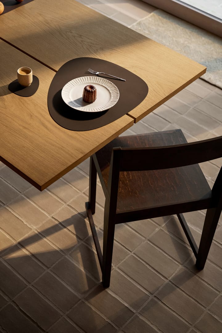 Corduroy placemat curve L, Hazel LIND DNA