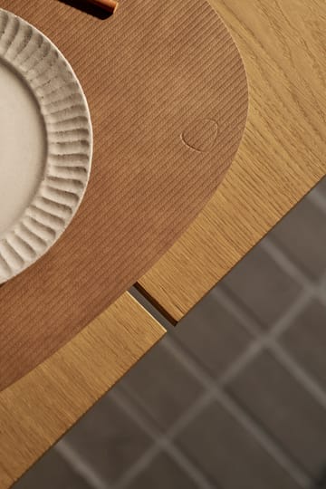 Corduroy placemat curve L - Nature - LIND DNA