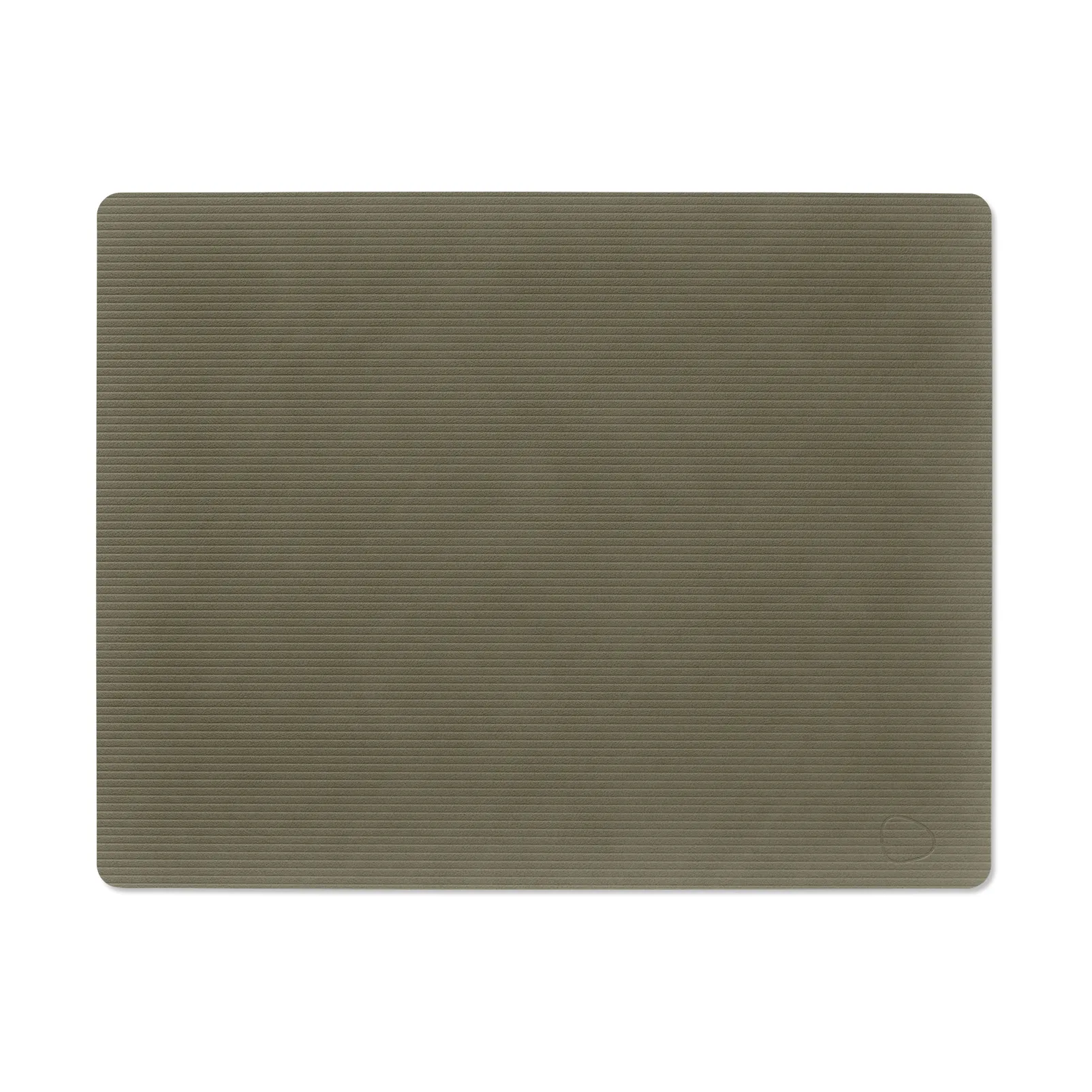 Corduroy placemat square L, Army Green LIND DNA