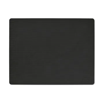 Corduroy placemat square L - Black ink - LIND DNA