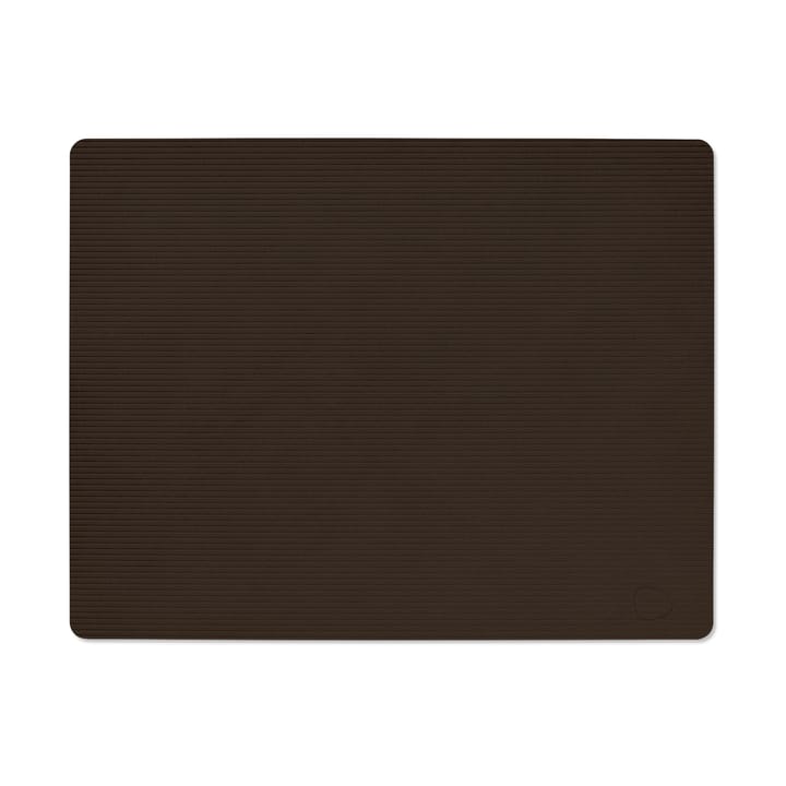 Corduroy placemat square L - Hazel - LIND DNA