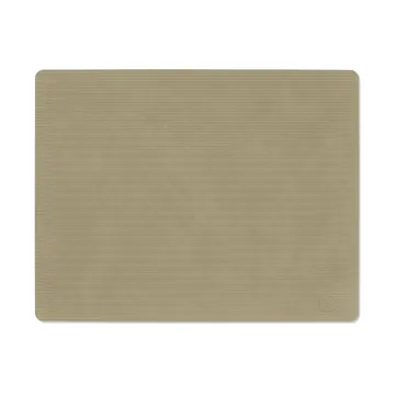 Corduroy placemat square L - Herbal Dust - LIND DNA