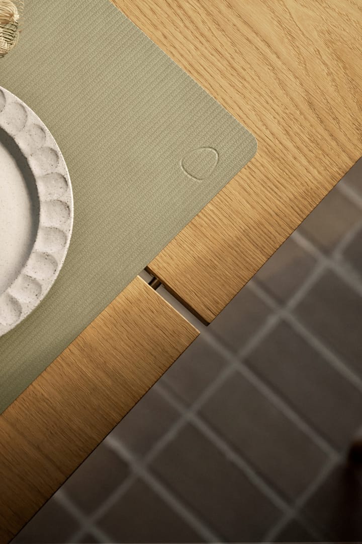 Corduroy placemat square L, Herbal Dust LIND DNA