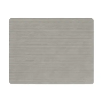 Corduroy placemat square L - Light Grey - LIND DNA