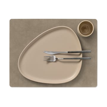 Corduroy placemat square L - Nomad Grey - LIND DNA