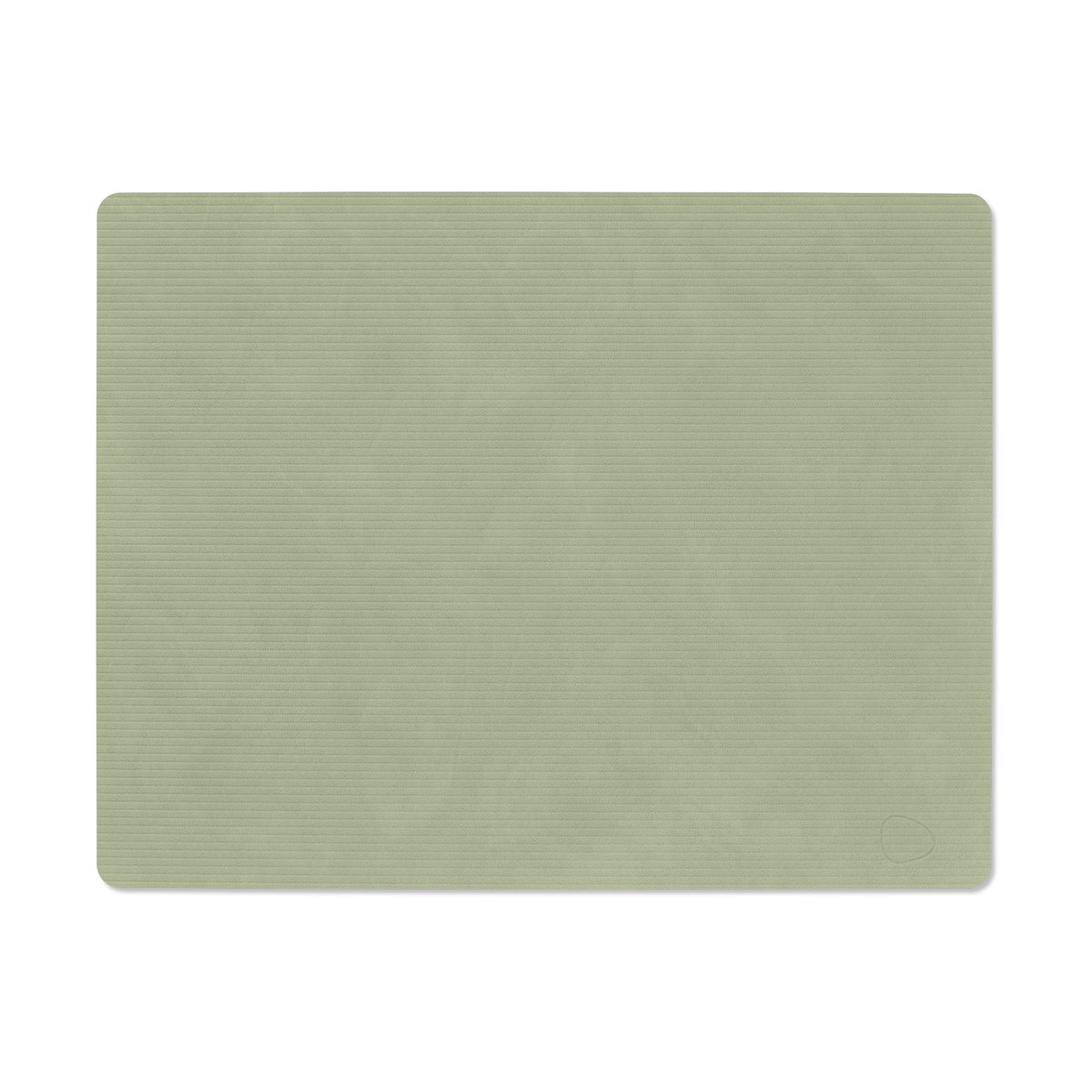 LIND DNA Corduroy placemat square L Olive Green | Scandinavisch Interieur | Placemats | Groen