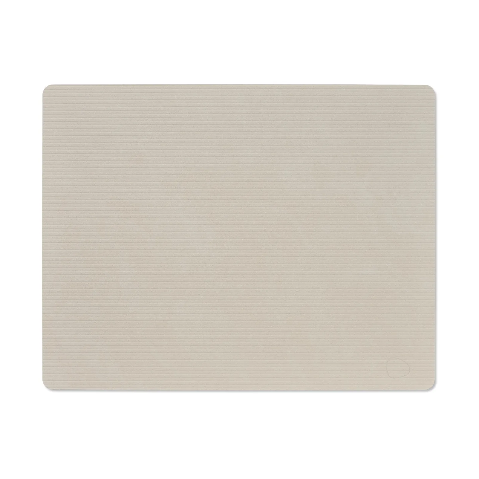 Corduroy placemat square L, Oyster White LIND DNA