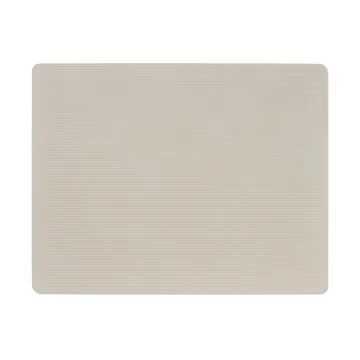 Corduroy placemat square L - Oyster White - LIND DNA