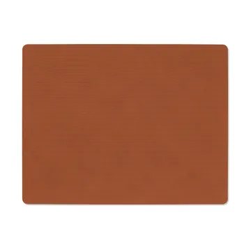Corduroy placemat square L - Rust - LIND DNA