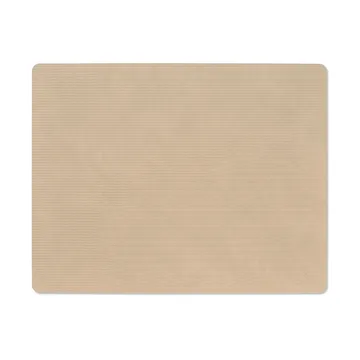 Corduroy placemat square L - Sand - LIND DNA