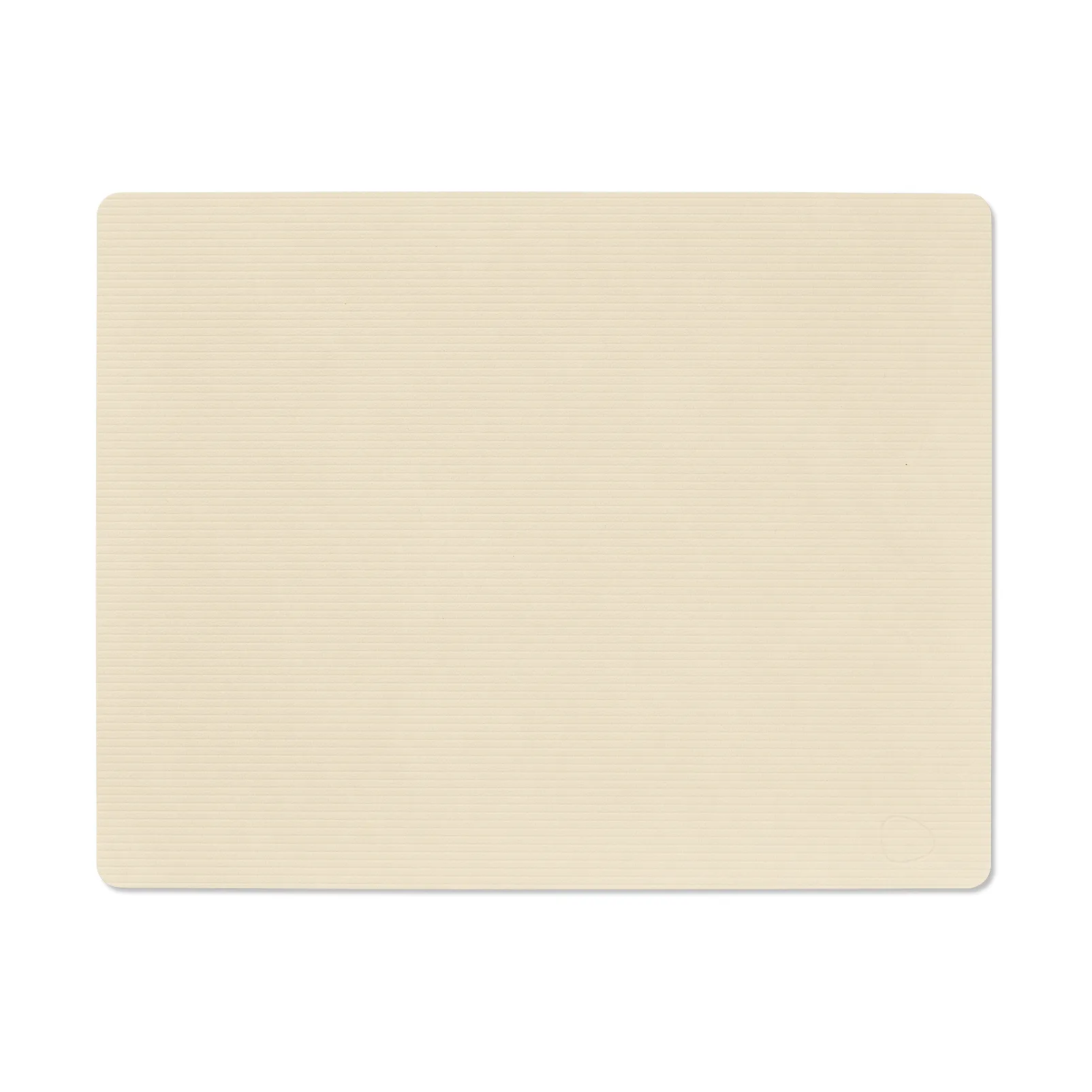 Corduroy placemat square L, Vanilla LIND DNA