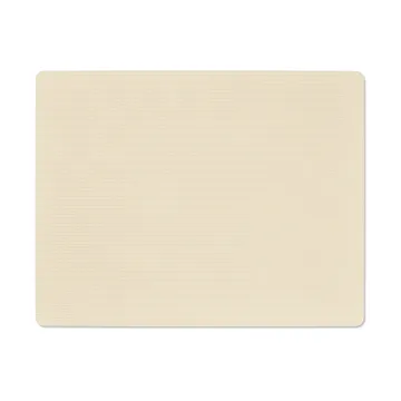 Corduroy placemat square L - Vanilla - LIND DNA